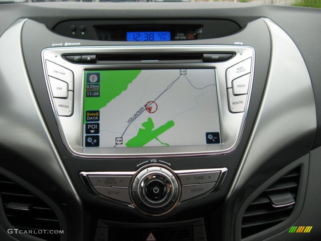 2013 Elantra Limited - Silver / Gray photo #25