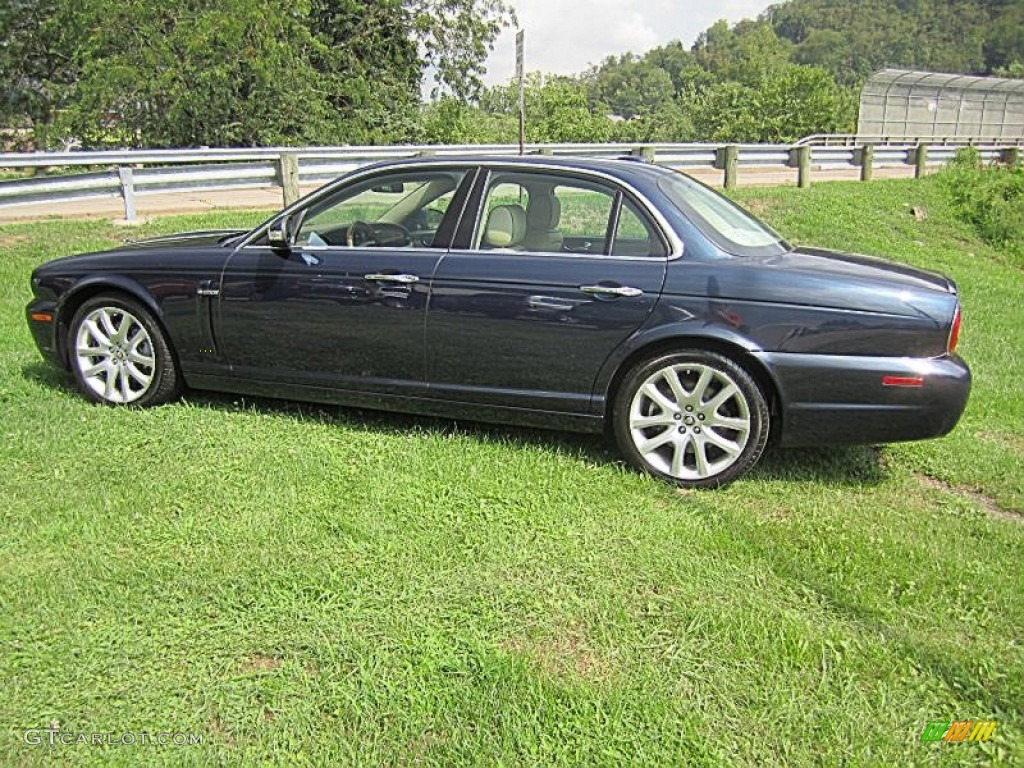 Indigo Blue Metallic 2008 Jaguar XJ XJ8 Exterior Photo #69621303