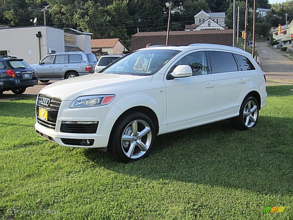 2009 Q7 3.0 TDI quattro - Calla White / Black photo #1