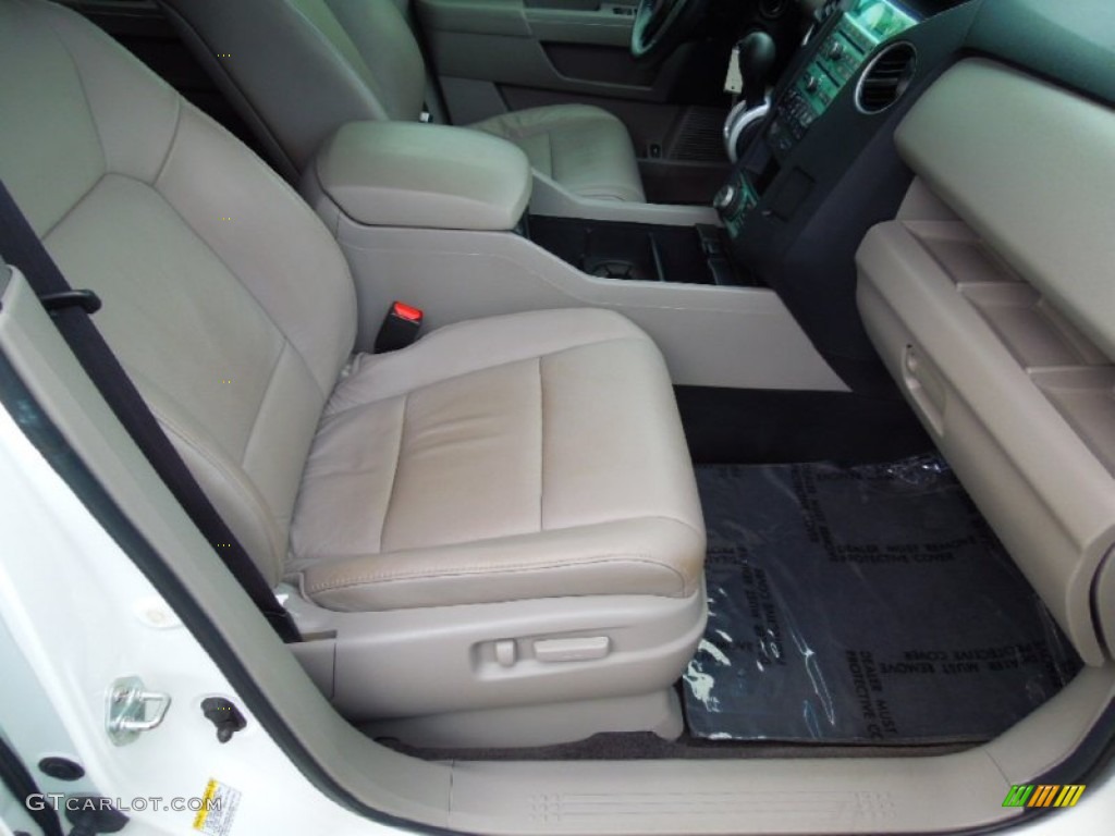 Gray Interior 2010 Honda Pilot Touring Photo #69623065