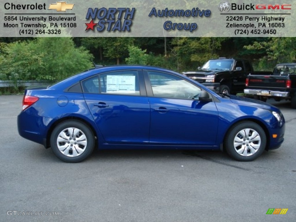 Blue Topaz Metallic Chevrolet Cruze