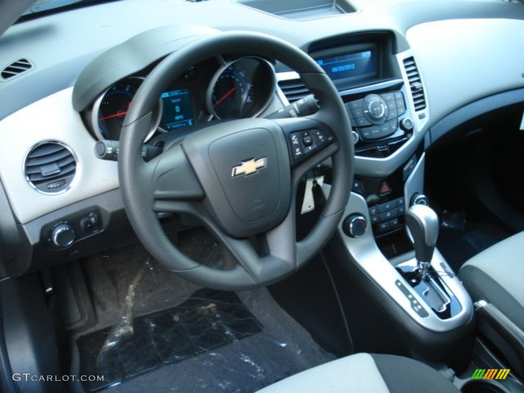 2013 Chevrolet Cruze LS Jet Black/Medium Titanium Dashboard Photo #69623728