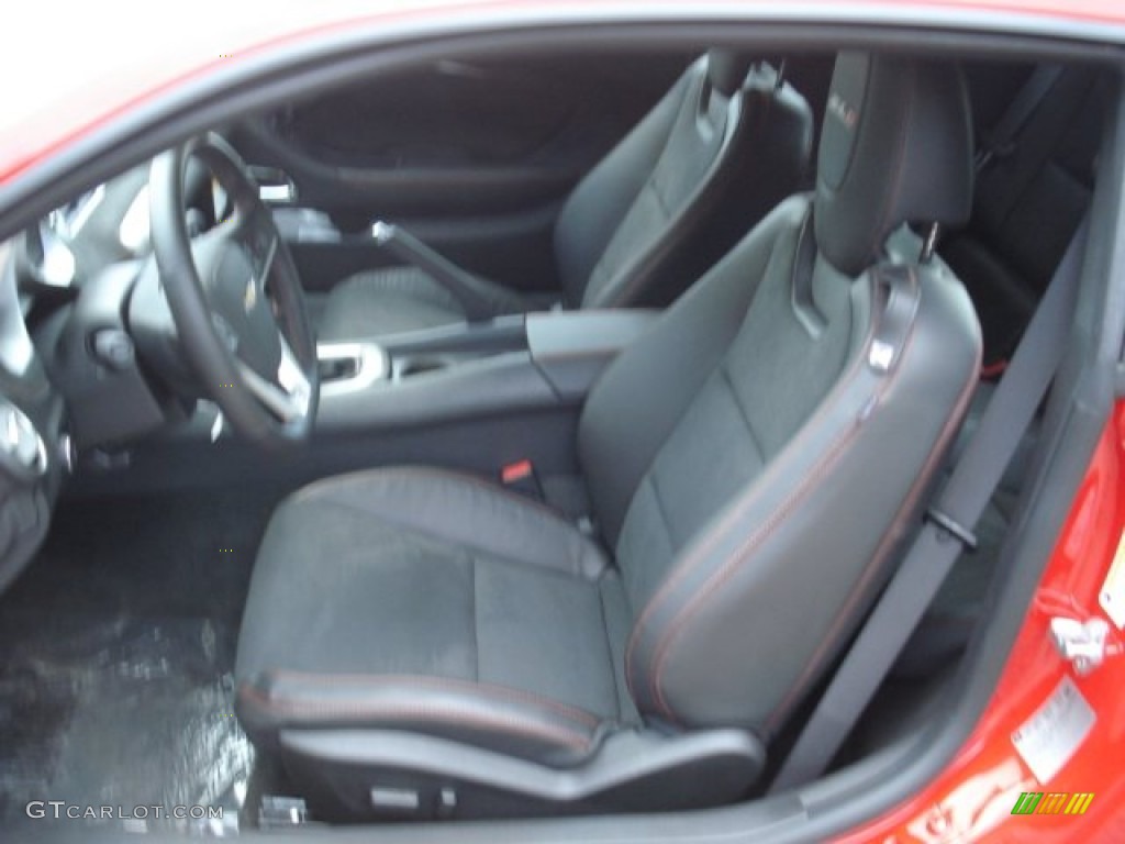 Black Interior 2013 Chevrolet Camaro ZL1 Photo #69624445