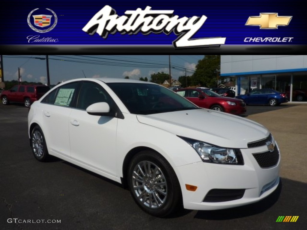 2012 Cruze Eco - Summit White / Jet Black photo #1