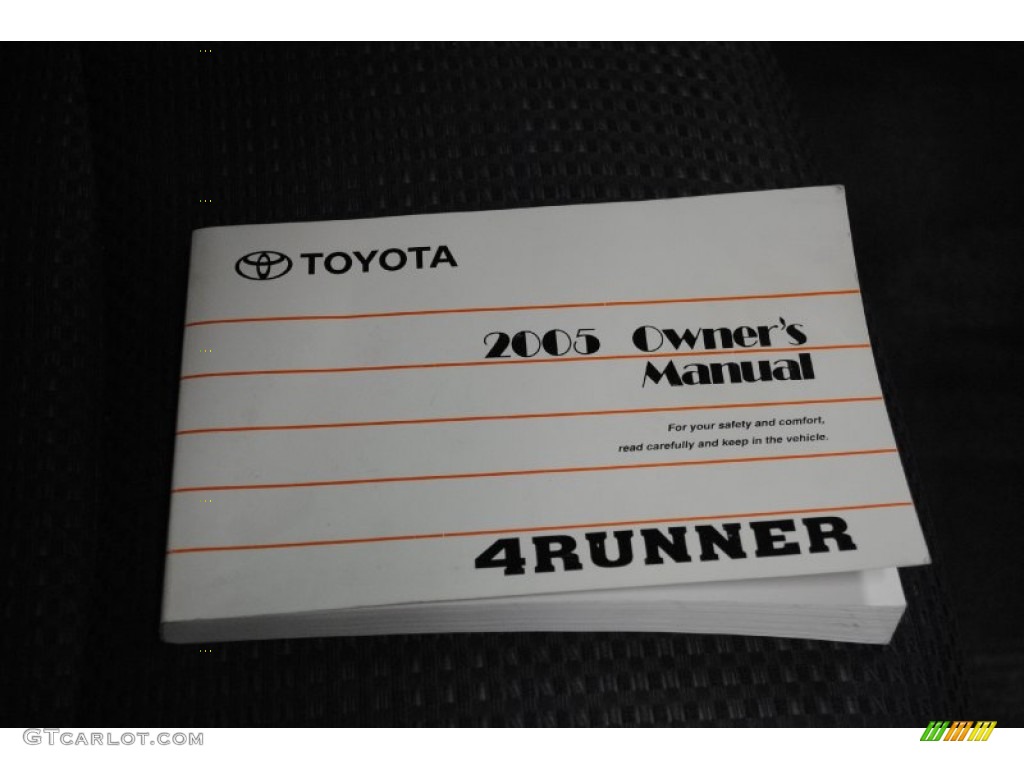 2005 Toyota 4Runner Sport Edition 4x4 Books/Manuals Photo #69624891