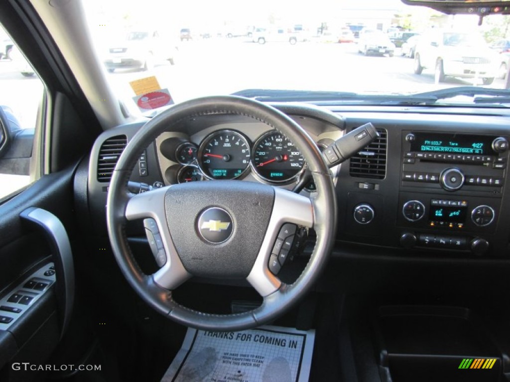 2010 Silverado 1500 LT Crew Cab 4x4 - Laser Blue Metallic / Light Titanium/Ebony photo #9