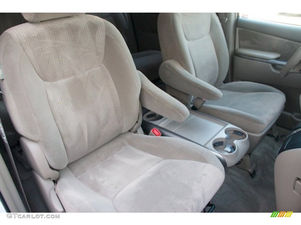 2007 Sienna LE - Natural White / Taupe photo #27