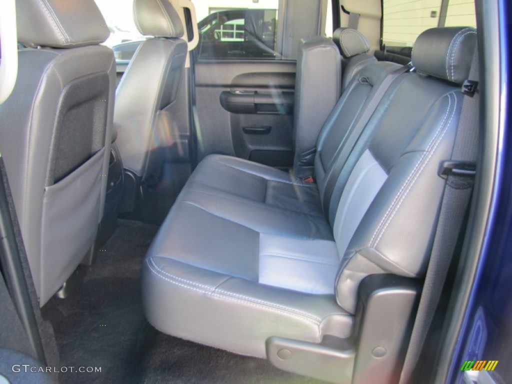 2010 Silverado 1500 LT Crew Cab 4x4 - Laser Blue Metallic / Light Titanium/Ebony photo #27