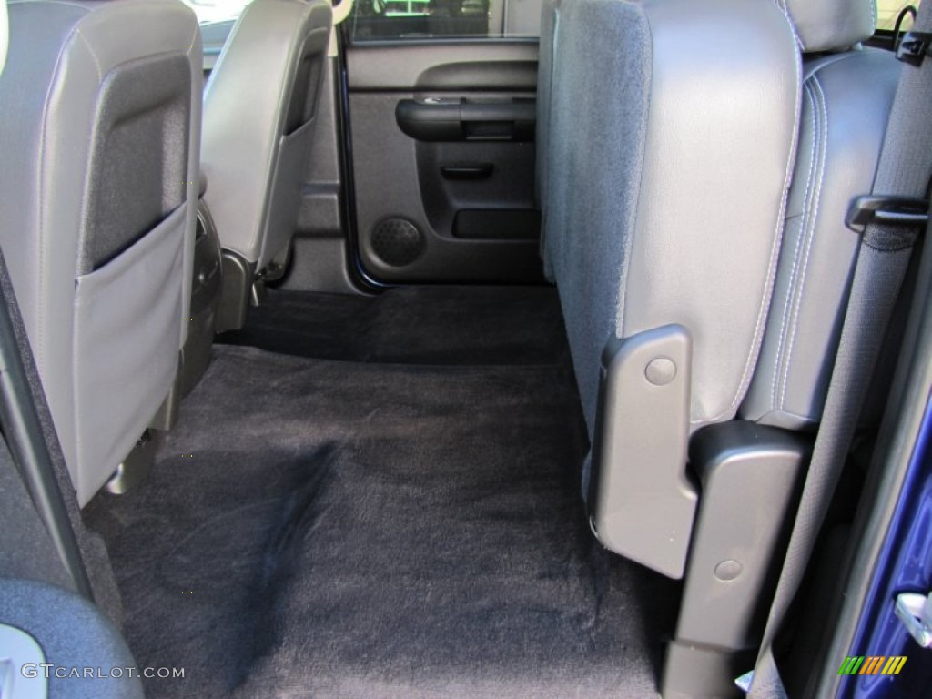 2010 Silverado 1500 LT Crew Cab 4x4 - Laser Blue Metallic / Light Titanium/Ebony photo #28