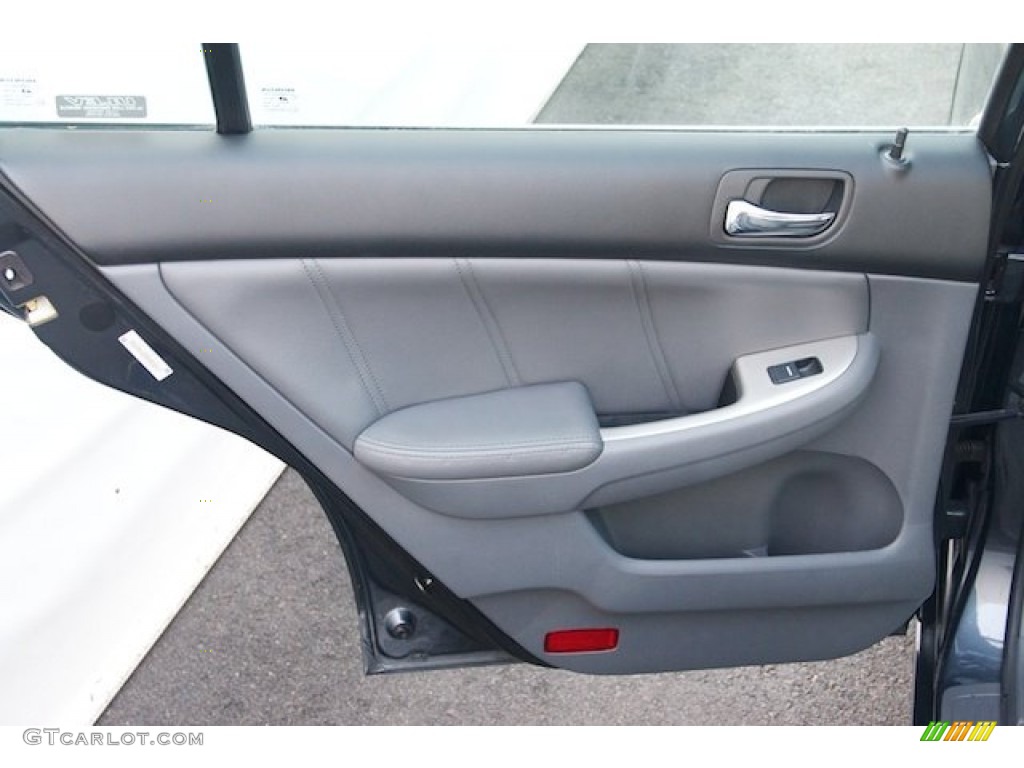 2004 Honda Accord EX V6 Sedan Gray Door Panel Photo #69626206