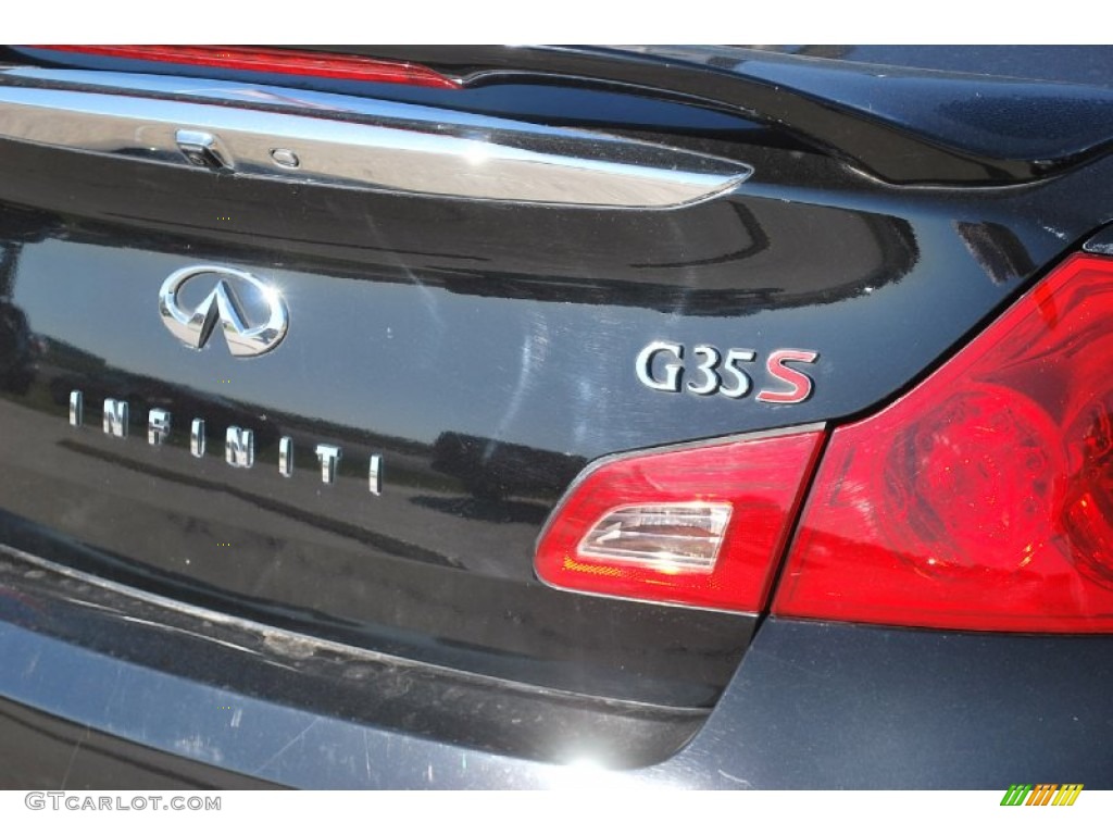 2007 G 35 S Sport Sedan - Black Obsidian / Graphite Black photo #5