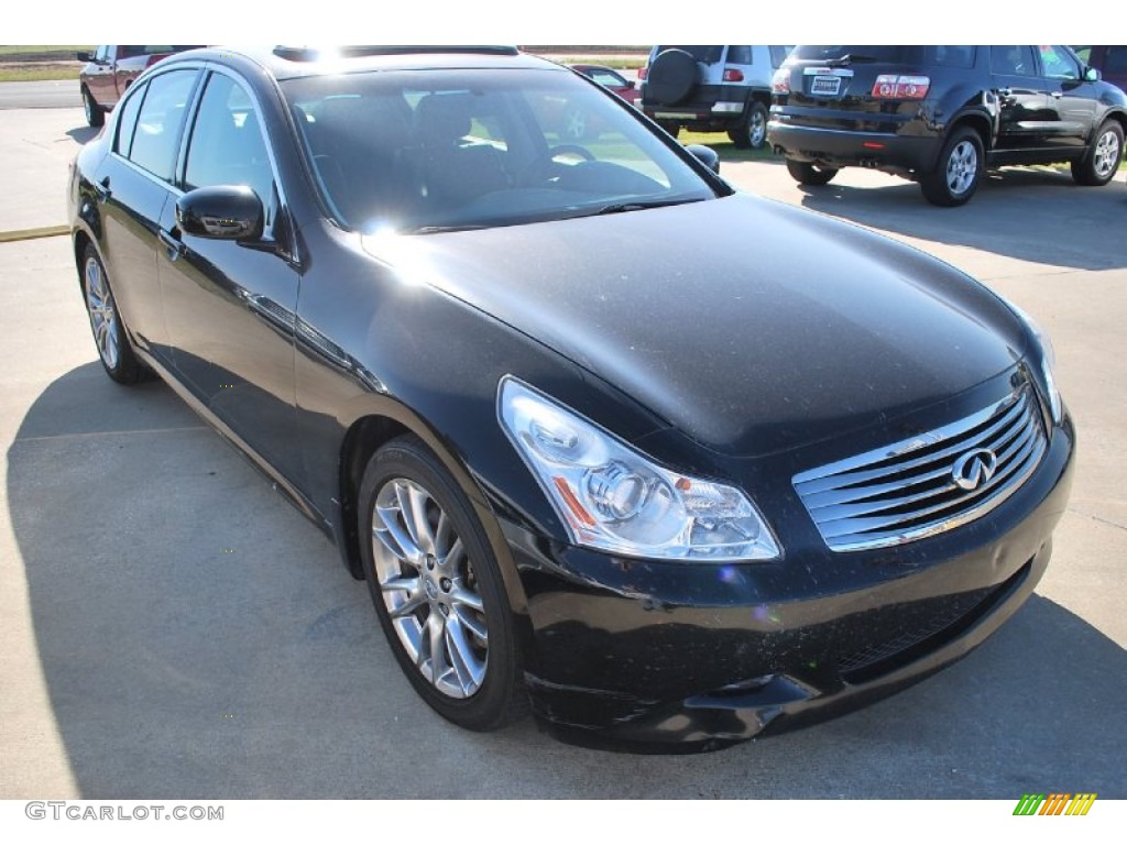 2007 G 35 S Sport Sedan - Black Obsidian / Graphite Black photo #8