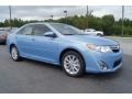 2012 Clearwater Blue Metallic Toyota Camry Hybrid XLE  photo #7