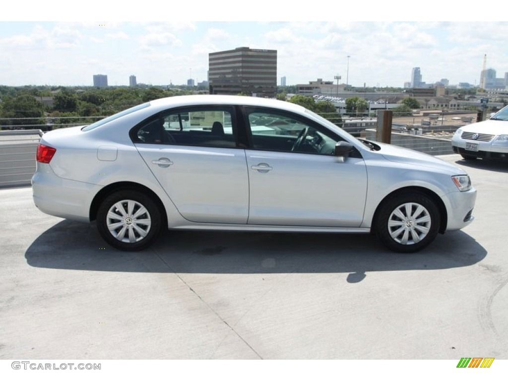 Reflex Silver Metallic 2013 Volkswagen Jetta S Sedan Exterior Photo #69628345