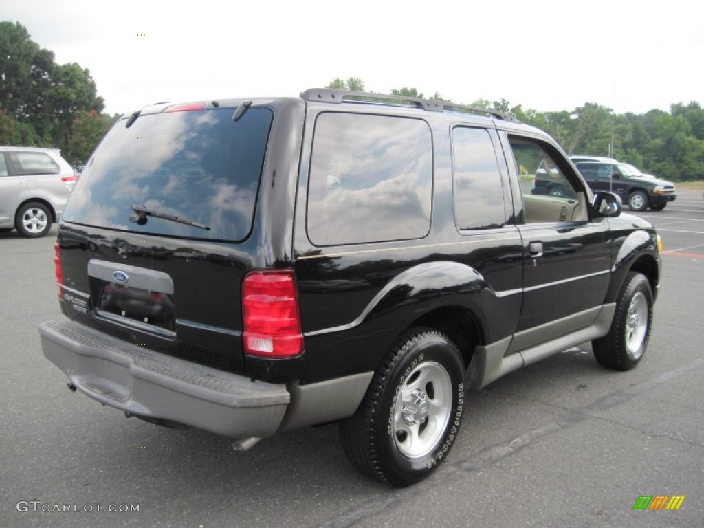 Black 2003 Ford Explorer Sport XLS Exterior Photo #69628764