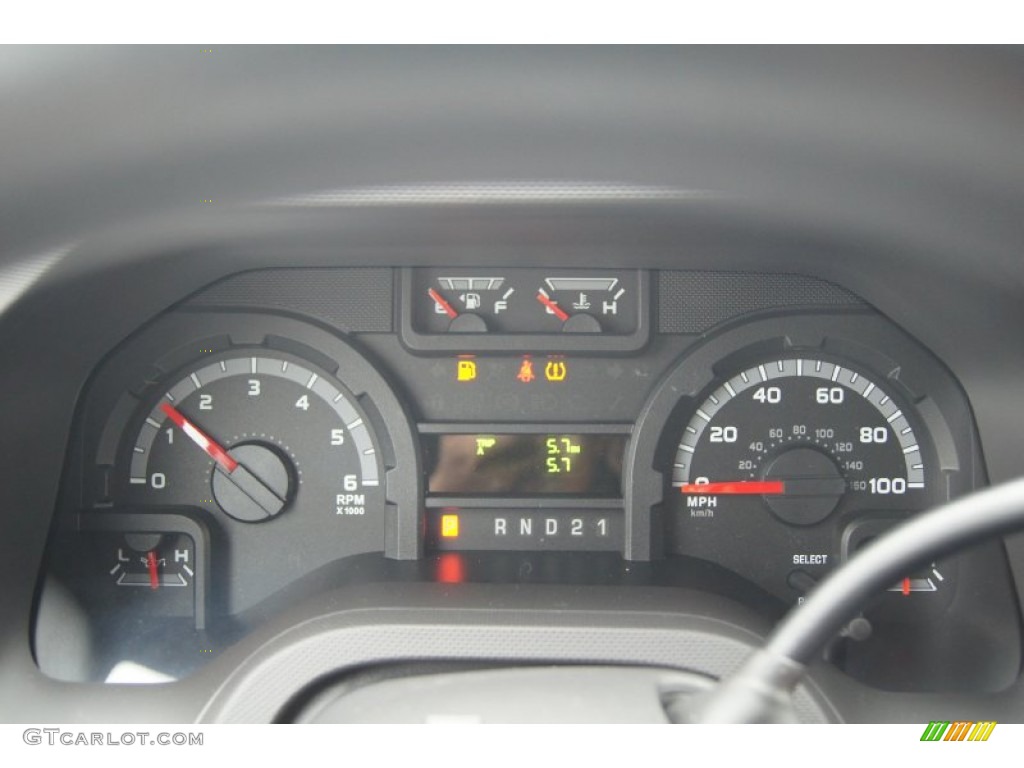 2012 Ford E Series Van E350 XL Extended Passenger Gauges Photo #69629578
