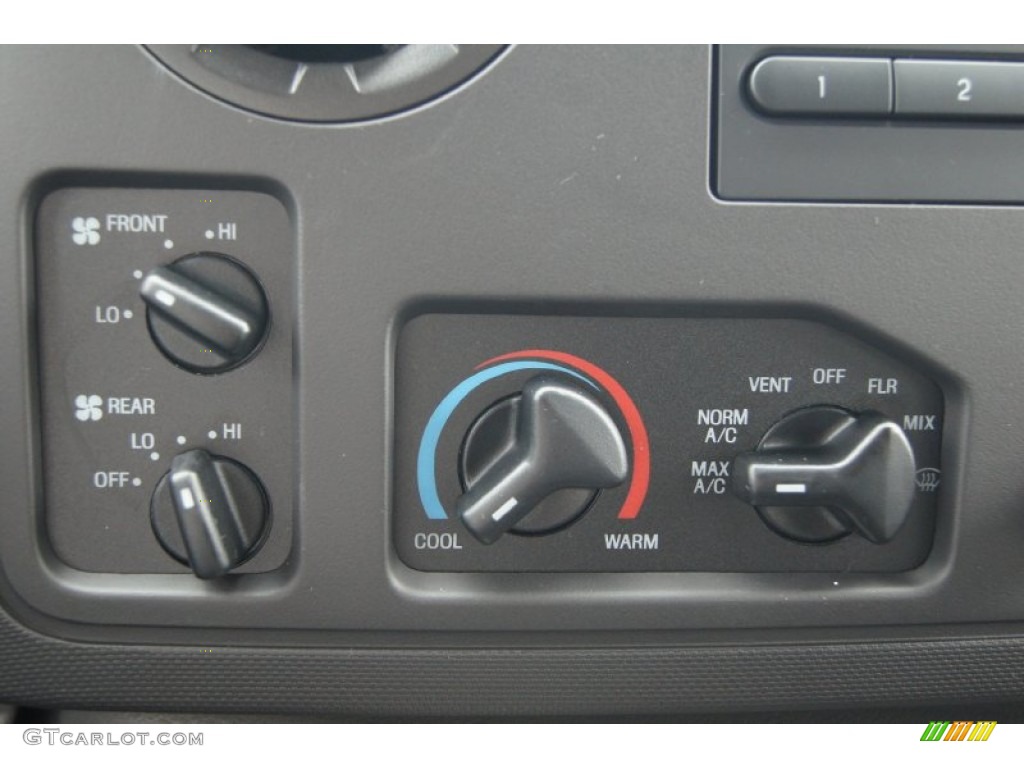 2012 Ford E Series Van E350 XL Extended Passenger Controls Photos