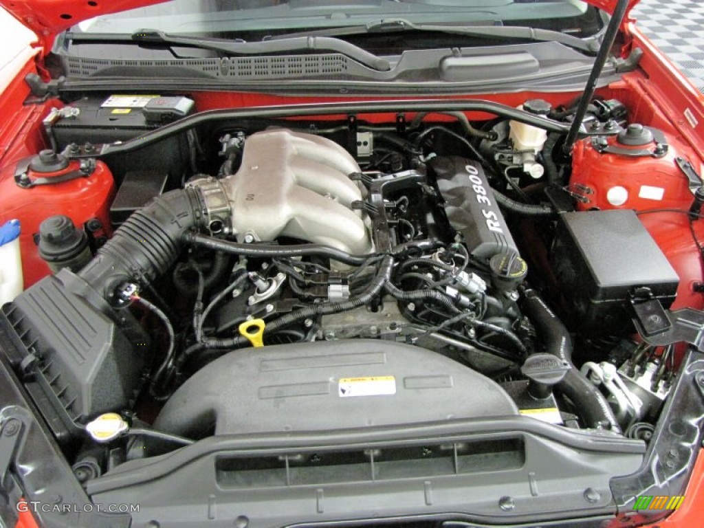 2010 Hyundai Genesis Coupe 3.8 Grand Touring 3.8 Liter DOHC 24-Valve Dual CVVT V6 Engine Photo #69630373