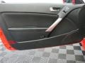 Black 2010 Hyundai Genesis Coupe 3.8 Grand Touring Door Panel