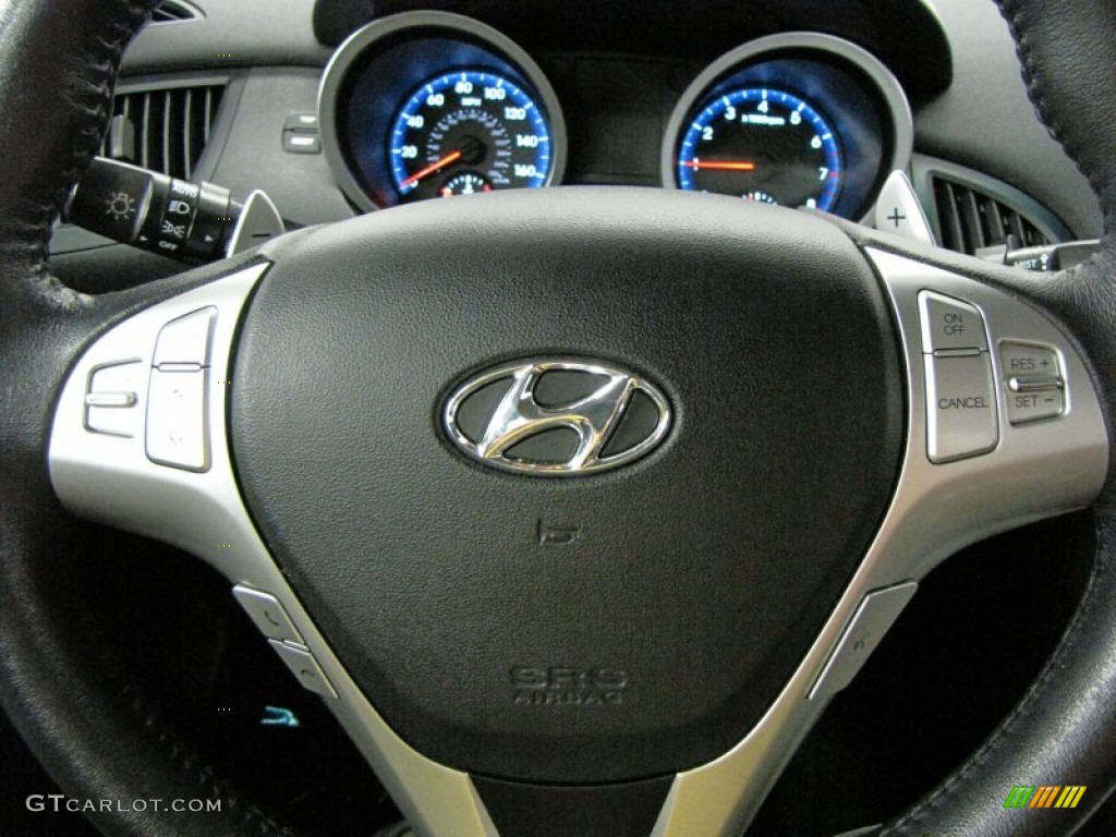 2010 Hyundai Genesis Coupe 3.8 Grand Touring Controls Photo #69630460