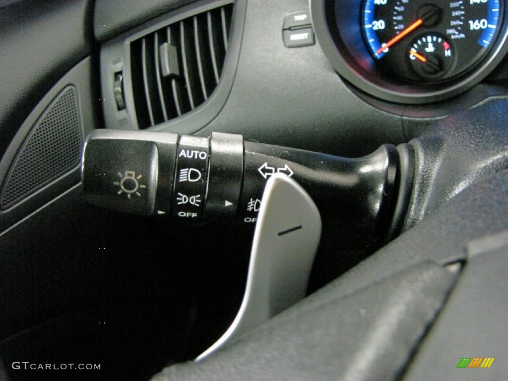 2010 Hyundai Genesis Coupe 3.8 Grand Touring Controls Photo #69630487