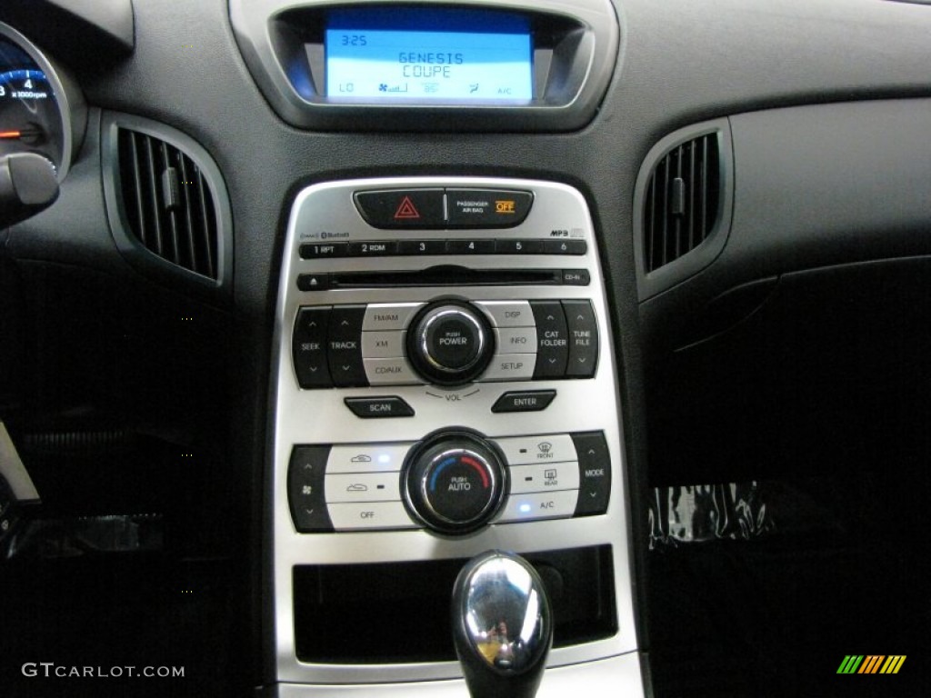 2010 Hyundai Genesis Coupe 3.8 Grand Touring Controls Photo #69630529