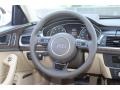 Velvet Beige Steering Wheel Photo for 2013 Audi A6 #69630766
