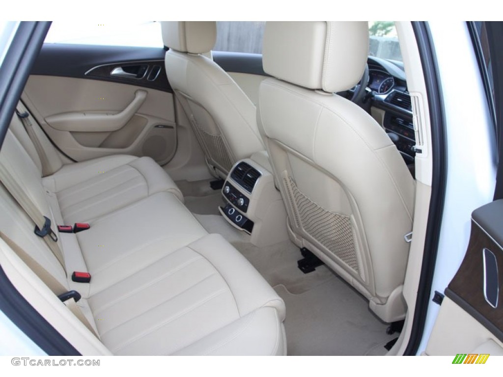 2013 Audi A6 3.0T quattro Sedan Rear Seat Photo #69630826