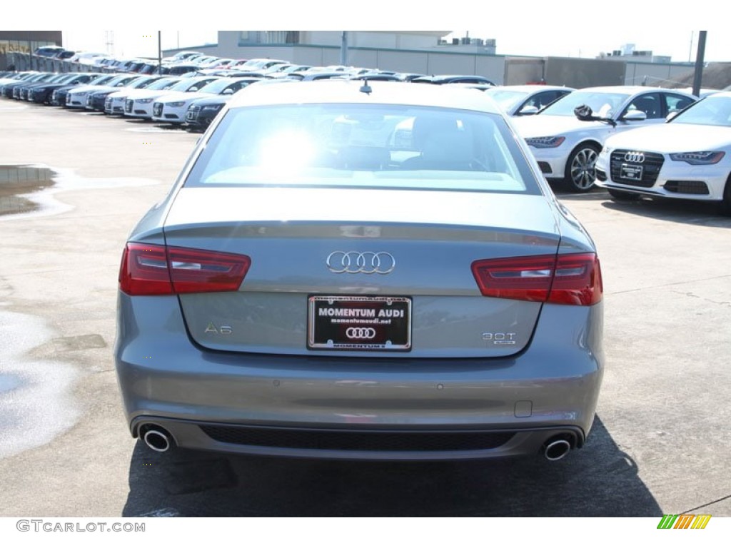 2013 A6 3.0T quattro Sedan - Quartz Gray Metallic / Titanium Gray photo #7