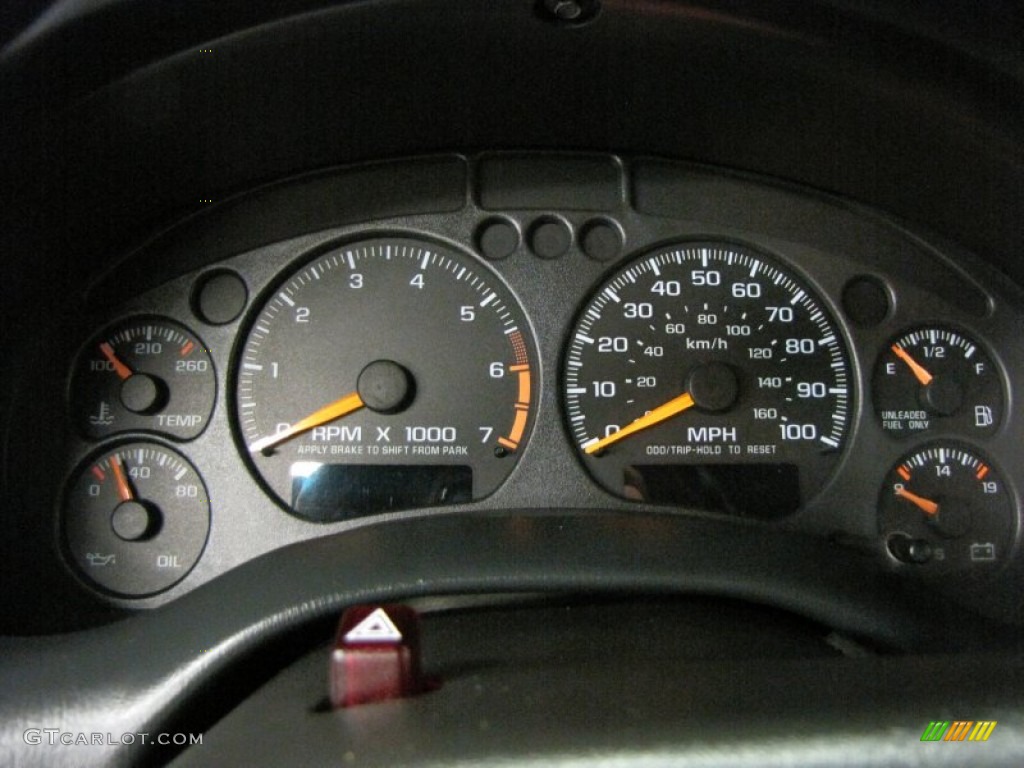 1999 GMC Sonoma SLS Extended Cab Gauges Photos