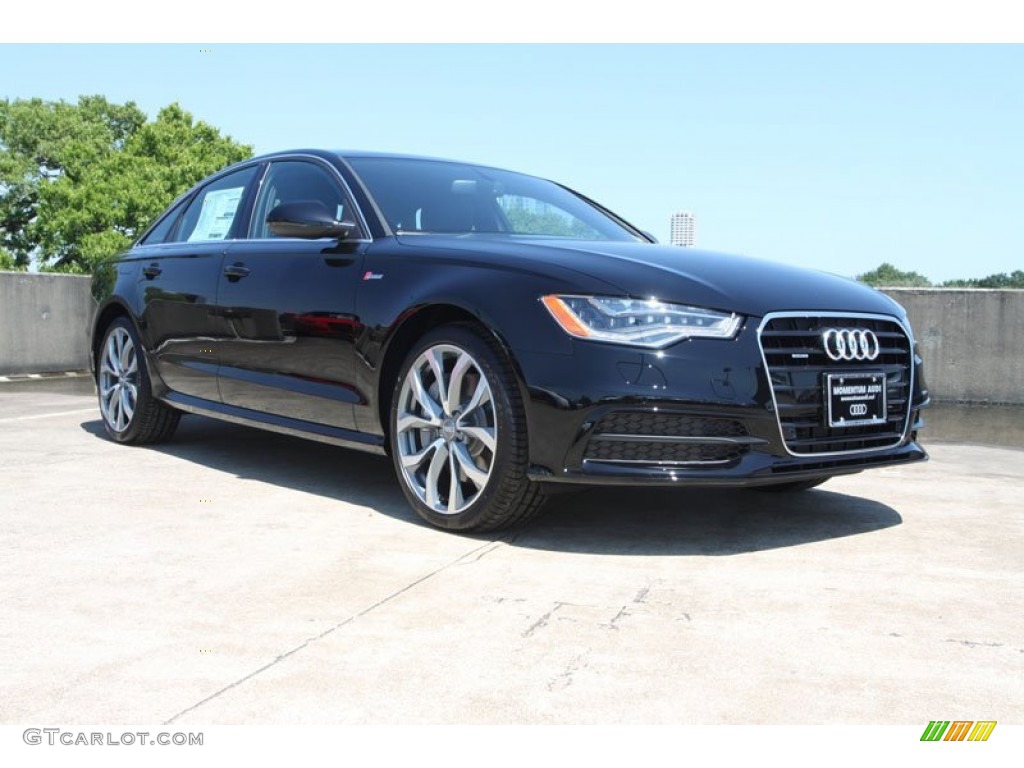 2013 A6 3.0T quattro Sedan - Brilliant Black / Black photo #1