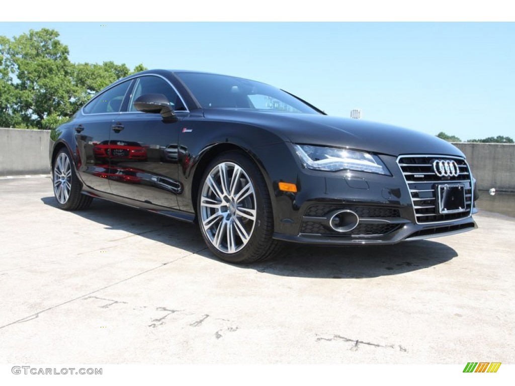 2013 A7 3.0T quattro Prestige - Havanna Black Metallic / Black photo #1