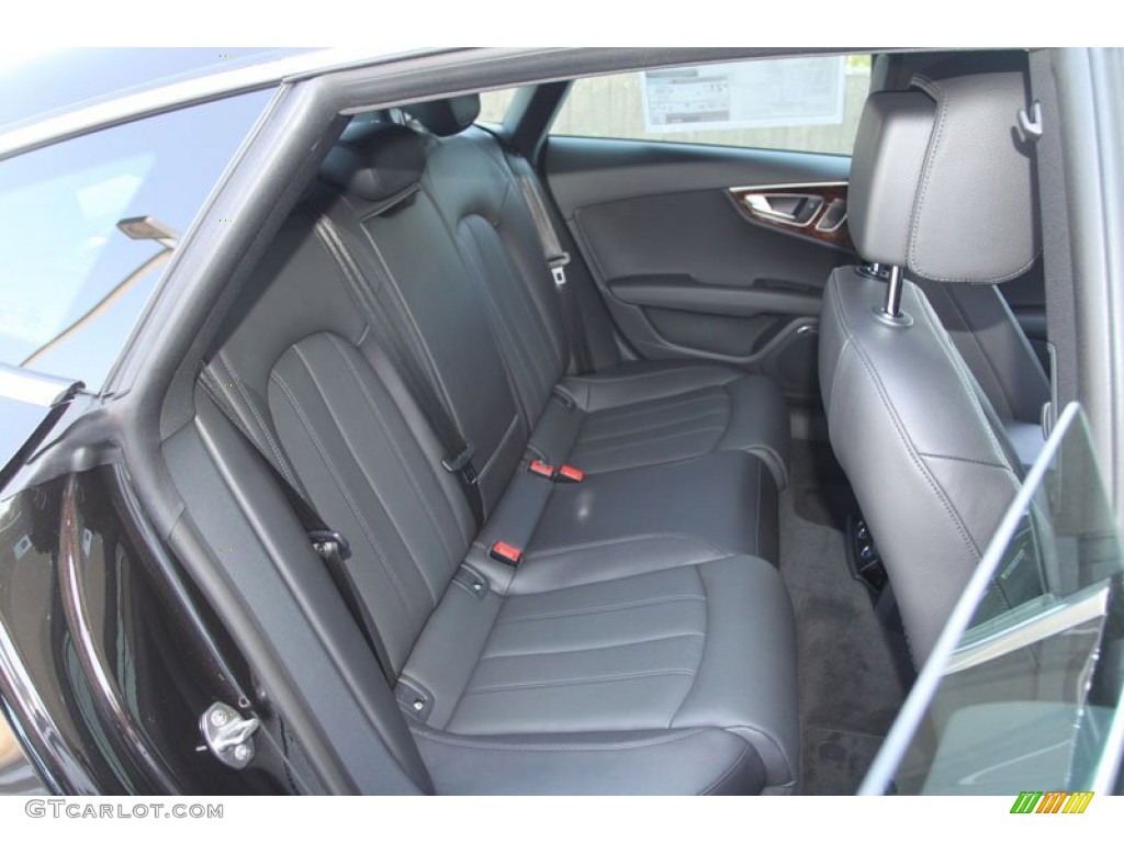 2013 A7 3.0T quattro Prestige - Havanna Black Metallic / Black photo #18