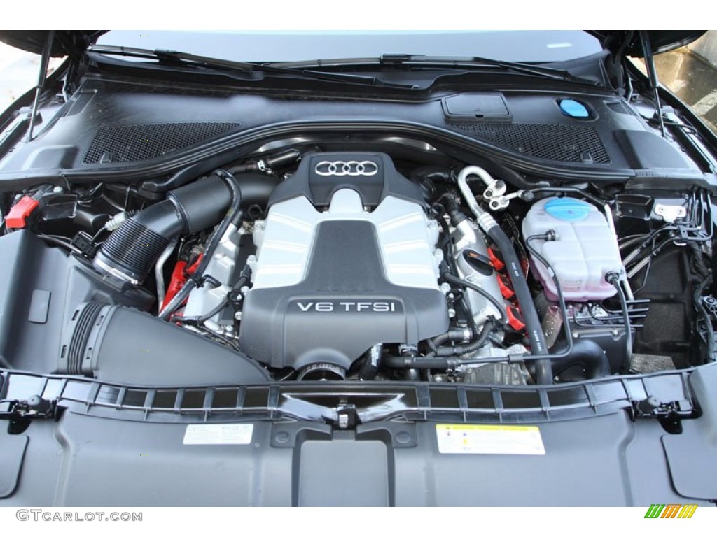 2013 Audi A7 3.0T quattro Prestige 3.0 Liter TSFI Supercharged DOHC 24-Valve VVT V6 Engine Photo #69632062