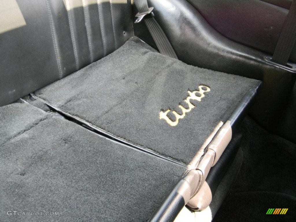 1989 Porsche 911 Carrera Turbo Rear Seat Photo #69632611