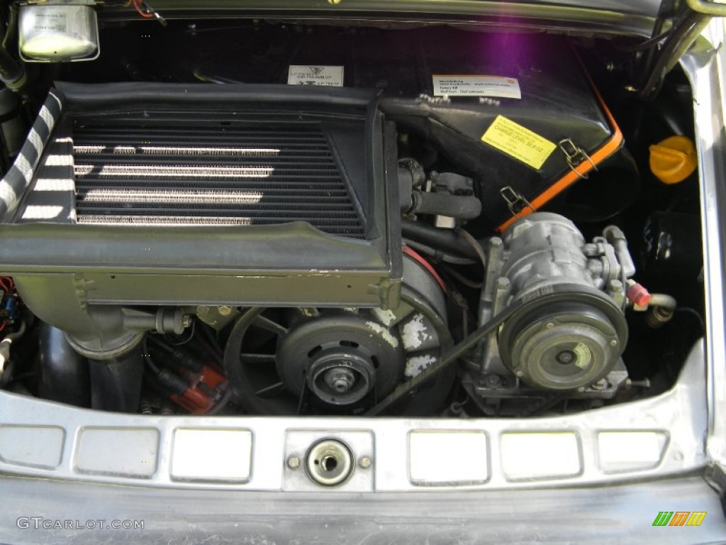 1989 911 Carrera Turbo - Slate Grey Metallic / Black photo #30