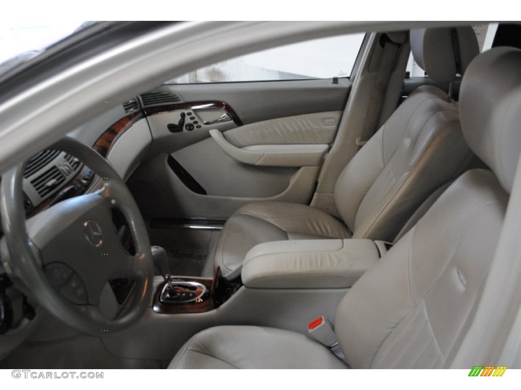 2004 Mercedes-Benz S 55 AMG Sedan Interior Color Photos