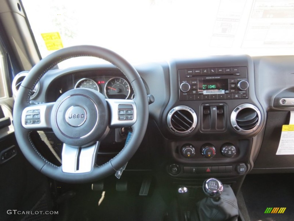 2012 Jeep Wrangler Oscar Mike Freedom Edition 4x4 Dashboard Photos