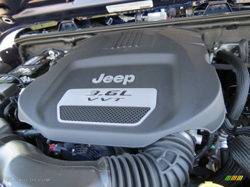 2012 Jeep Wrangler Oscar Mike Freedom Edition 4x4 3.6 Liter DOHC 24-Valve VVT Pentastar V6 Engine Photo #69633283