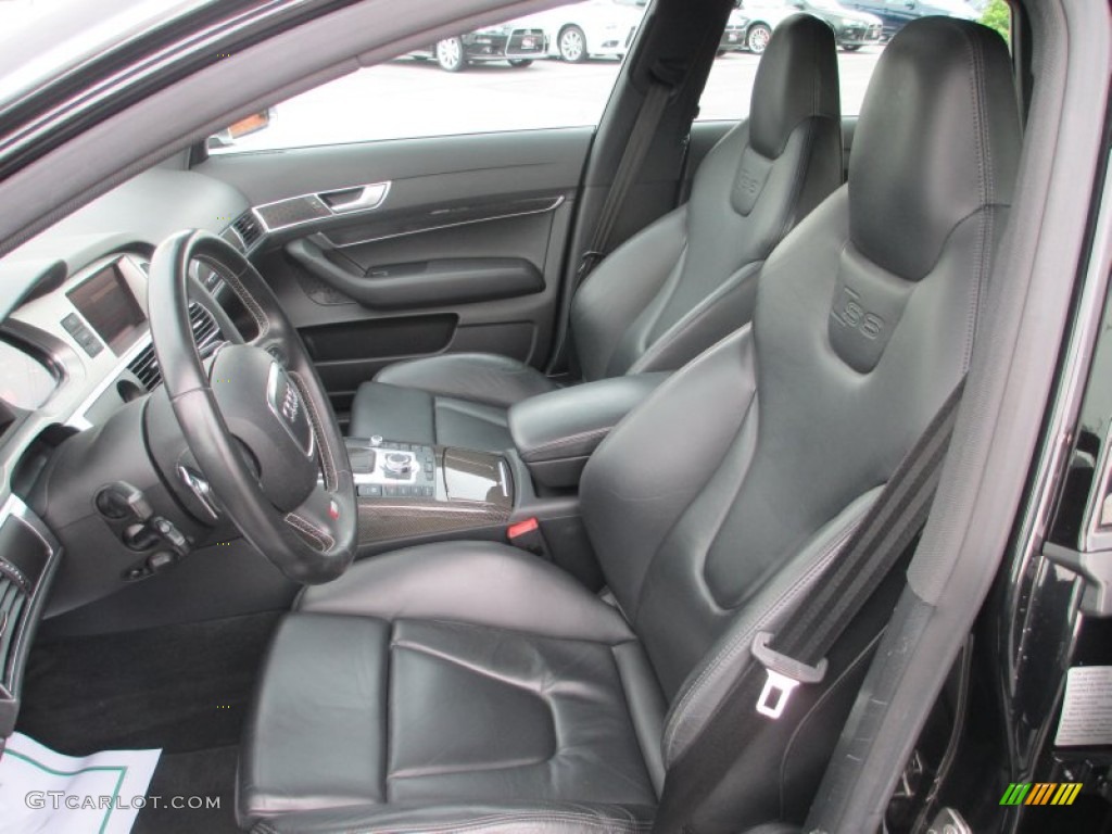 2007 Audi S6 5.2 quattro Sedan Front Seat Photo #69633970