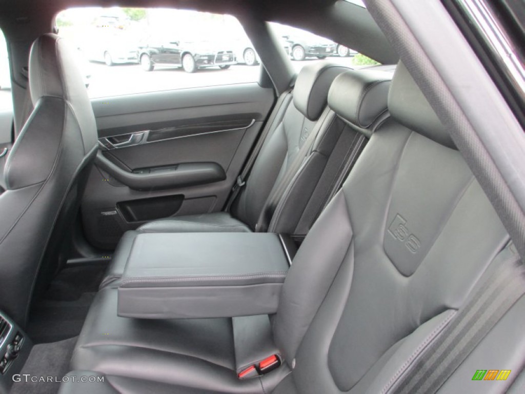 2007 Audi S6 5.2 quattro Sedan Rear Seat Photo #69633997
