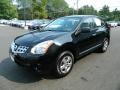 2012 Super Black Nissan Rogue S AWD  photo #1