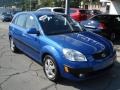 2006 Sapphire Blue Kia Rio Rio5 SX Hatchback  photo #2