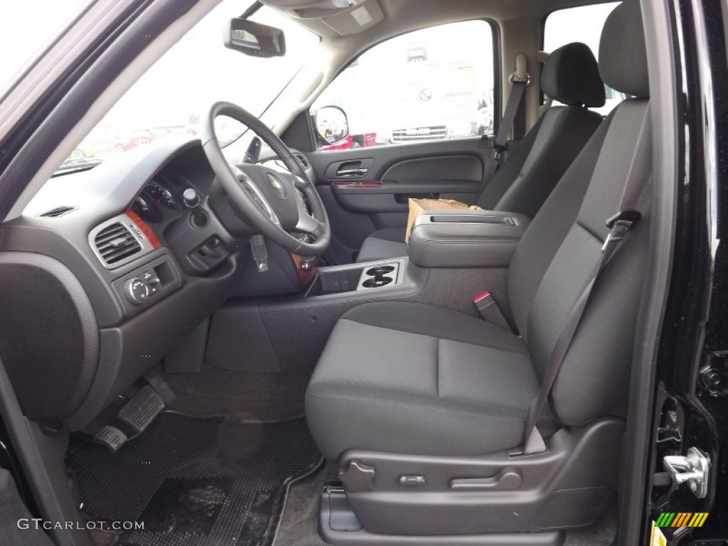 Ebony Interior 2013 Chevrolet Avalanche LS Photo #69634828