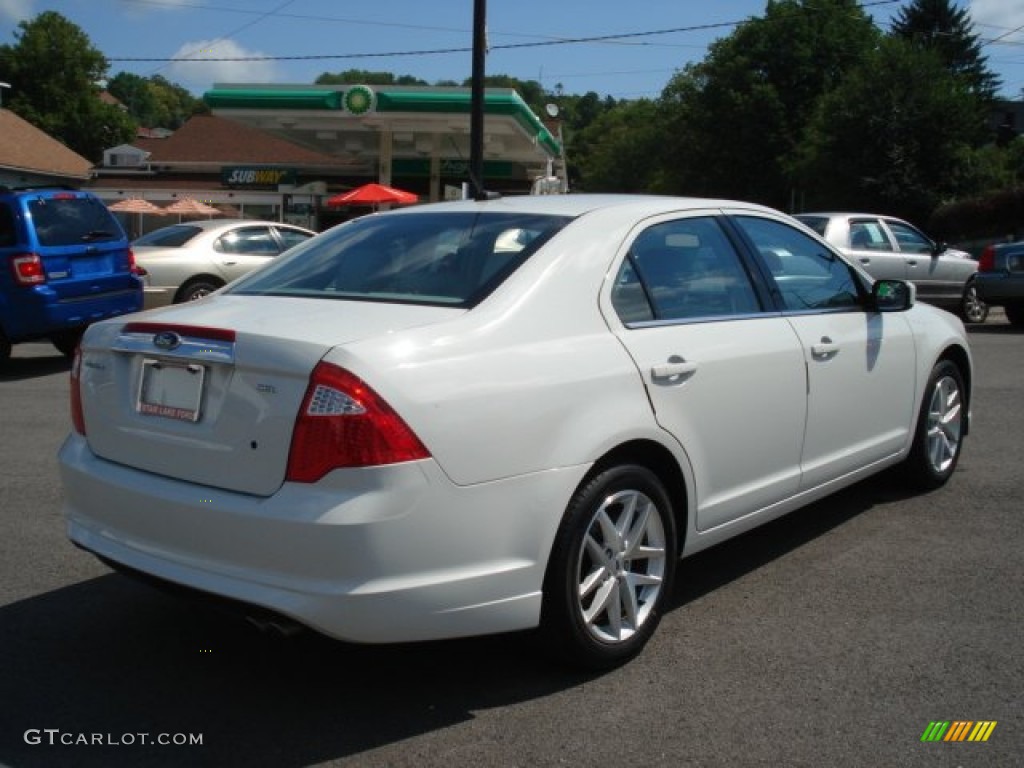 2011 Fusion SEL - White Suede / Medium Light Stone photo #7
