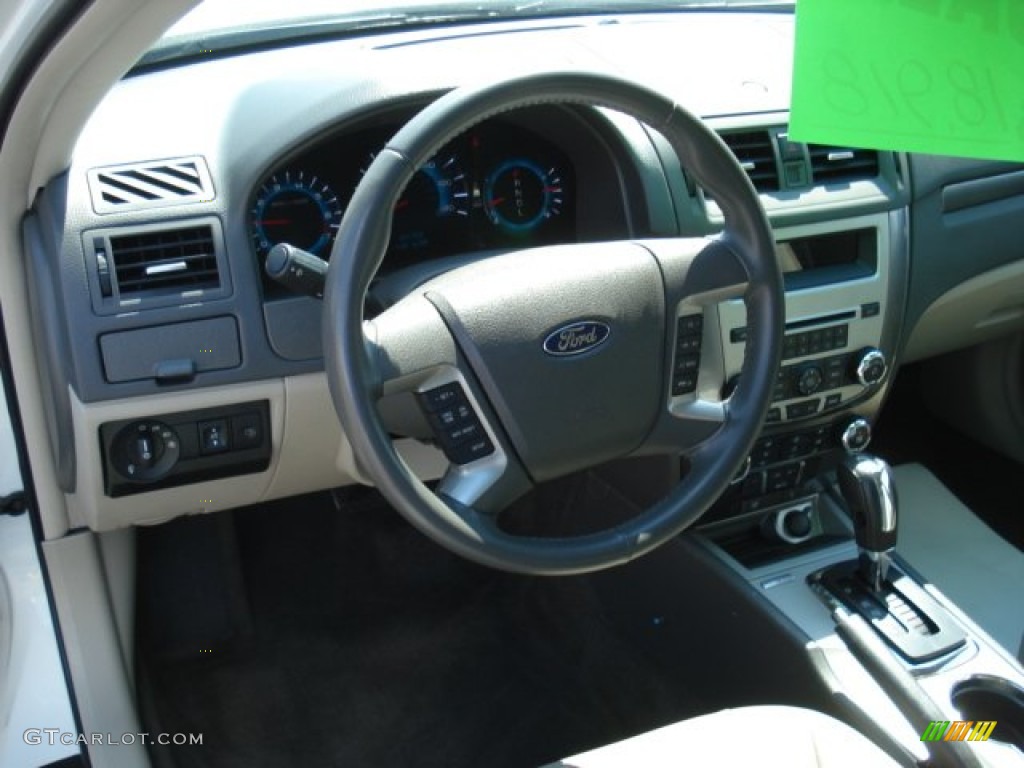 2011 Fusion SEL - White Suede / Medium Light Stone photo #11
