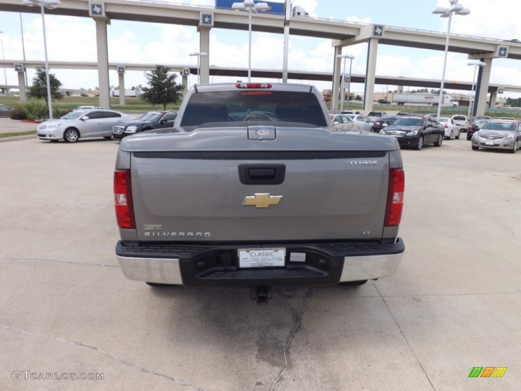 2008 Silverado 1500 LT Crew Cab - Graystone Metallic / Light Cashmere/Ebony Accents photo #4