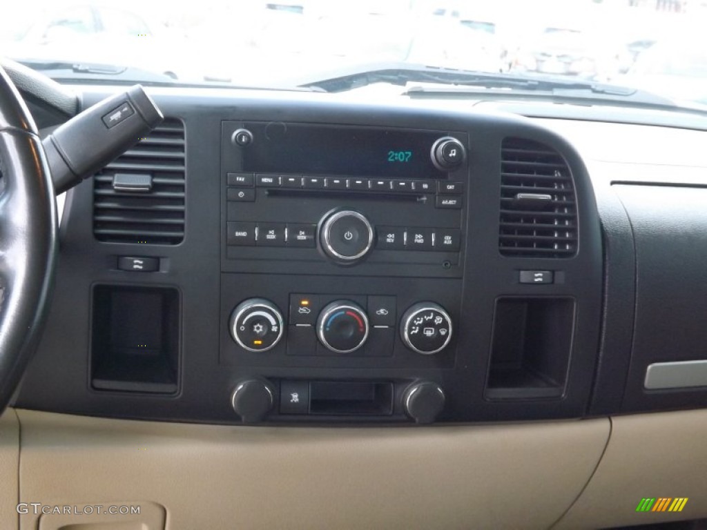 2008 Silverado 1500 LT Crew Cab - Graystone Metallic / Light Cashmere/Ebony Accents photo #9