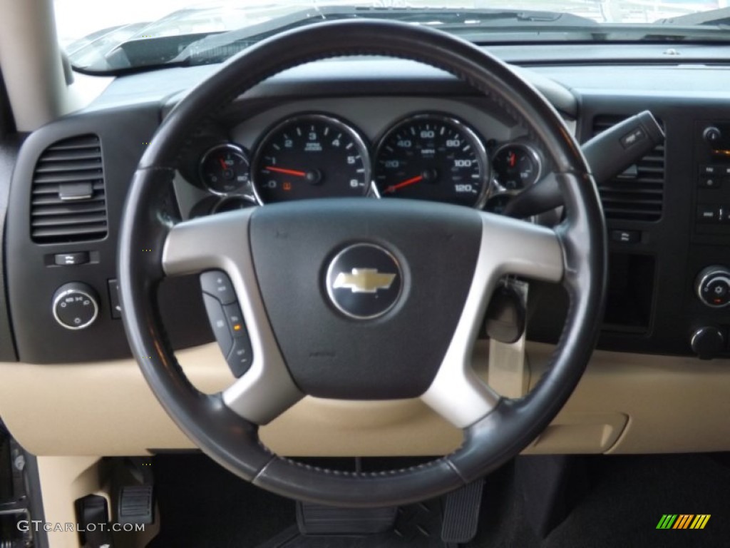 2008 Silverado 1500 LT Crew Cab - Graystone Metallic / Light Cashmere/Ebony Accents photo #10