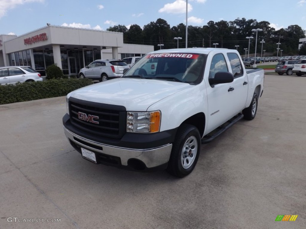 2011 Sierra 1500 Crew Cab - Summit White / Dark Titanium photo #1